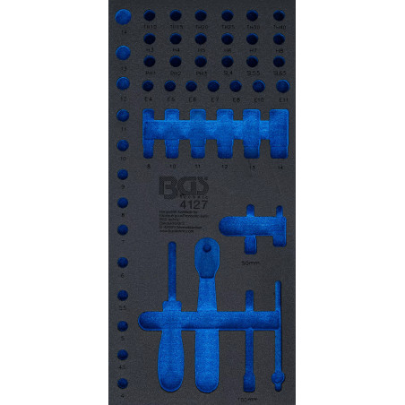 Insert de servante d’atelier 1/3, vide : pour art. 4127