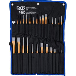 Jeu de chasses et burins | 28 pièces