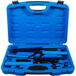 Jeu de pinces à circlips | pour véhicules utilitaires | pointes échangeables | 400 mm