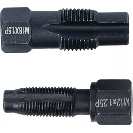 Outil de réparation pour filet de sonde lambda | M18 x 1,5 mm | M12 x 1,25 mm | 2 pièces
