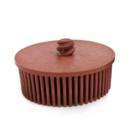 Jeu de brosses à poncer de rechange · marron · 2 pièces ∙ système de changement rapide Roloc® ∙ ⌀ 50 mm