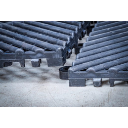 Jeu de carreaux en plastique | système de clic | 400 x 400 x 18 mm | 10 pcs.