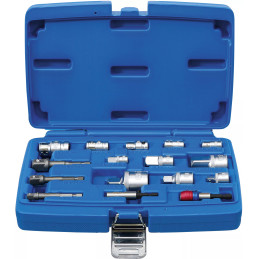 Jeu d’adaptateurs à embout/de clé à douille | 16 pièces