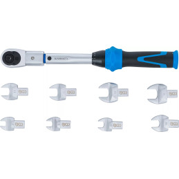 Jeu de clés dynamométriques | pour outils enfichables de 9 x 12 mm | 6 - 30 Nm | 10 pièces