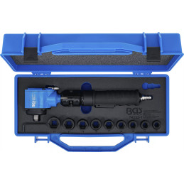 Clé à choc | Jeu de douilles de puissance et coudées | 12,5 mm (1/2") | 650 Nm | 10 pièces