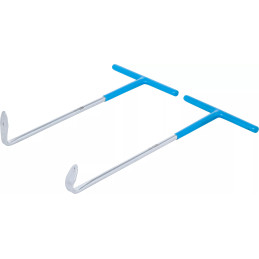 Jeu de crochets pour pose de silenbloc d’échappement | 2 pièces