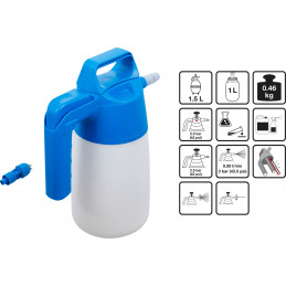 Flacon pulvérisateur à pompe | 1,5 l