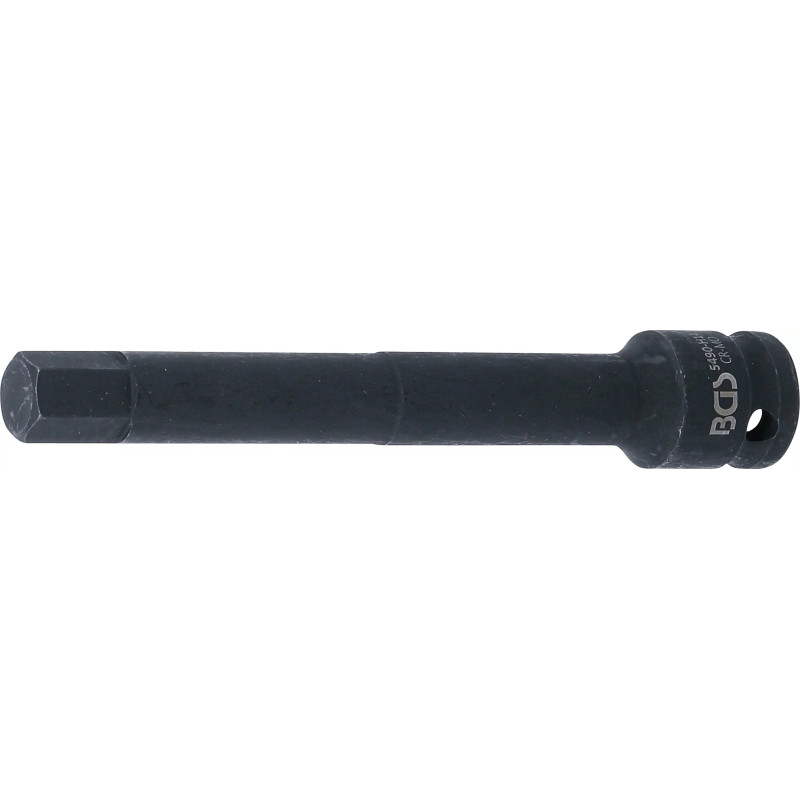 Douille à embouts à choc | longueur 150 mm | 12,5 mm (1/2") | six pans intérieurs 14 mm
