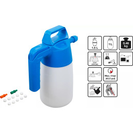 Flacon pulvérisateur de mousse à pompe | 1,5 l