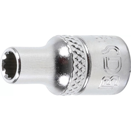 Douille pour clé, douze pans | 6,3 mm (1/4") | 4,5 mm