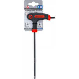 Tournevis avec poignée en T | Profil en T (pour Torx) avec/sans perçage frontal T30