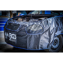 Housse de protection frontale pour voiture de tourisme