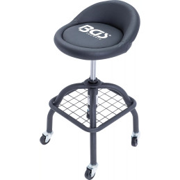 Siège d’atelier | avec 4 roulettes | réglable en hauteur | 540 - 680 mm