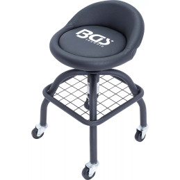 Siège d’atelier | avec 4 roulettes | réglable en hauteur | 540 - 680 mm