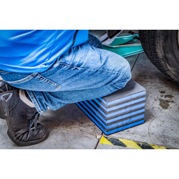 Tapis de travail et genoux en mousse souple | pliable | 3-en-1