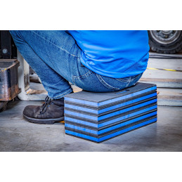 Tapis de travail et genoux en mousse souple | pliable | 3-en-1