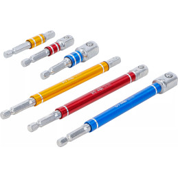 Jeu d’adaptateurs pour visseuses | couleurs