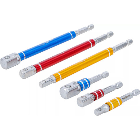 Jeu d’adaptateurs pour visseuses | couleurs