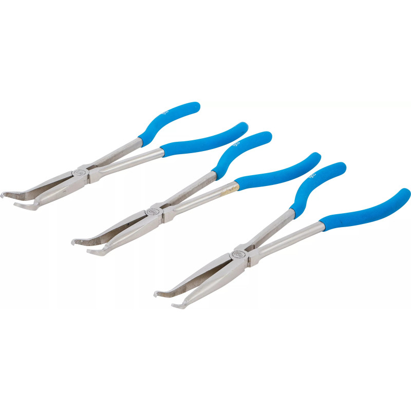 Jeu de pinces à capuchon de bougie d’ignition | à pointe annulaire | 3 pièces