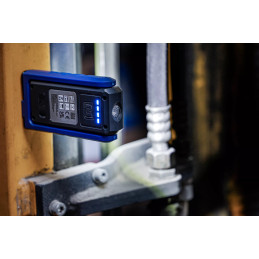 Lampe d’atelier COB-LED avec aimant et crochet | repliable | avec fonction de charge par induction