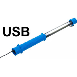 Lampe COB-LED pour capot moteur sur accu avec étrier extensible | 2 lampes de travail à COB-LED