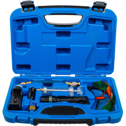 Jeu de lampes de poche UV de détection de fuites avec accessoires | Pour systèmes de climatisation