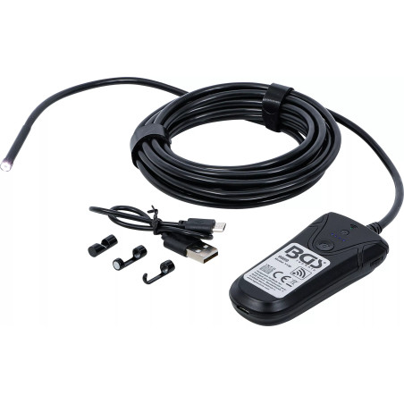 Endoscope couleurs WLAN avec éclairage LED