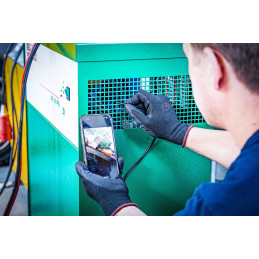 Endoscope couleurs WLAN avec éclairage LED