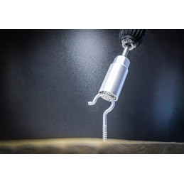 Douille universelle avec jeu d’adaptateurs | 10 mm (3/8") | 9 - 21 mm | 3 pièces