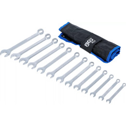 Jeu de clés mixtes | côté à bec avec fonction cliquet | 8 - 21 mm | 13 pièces