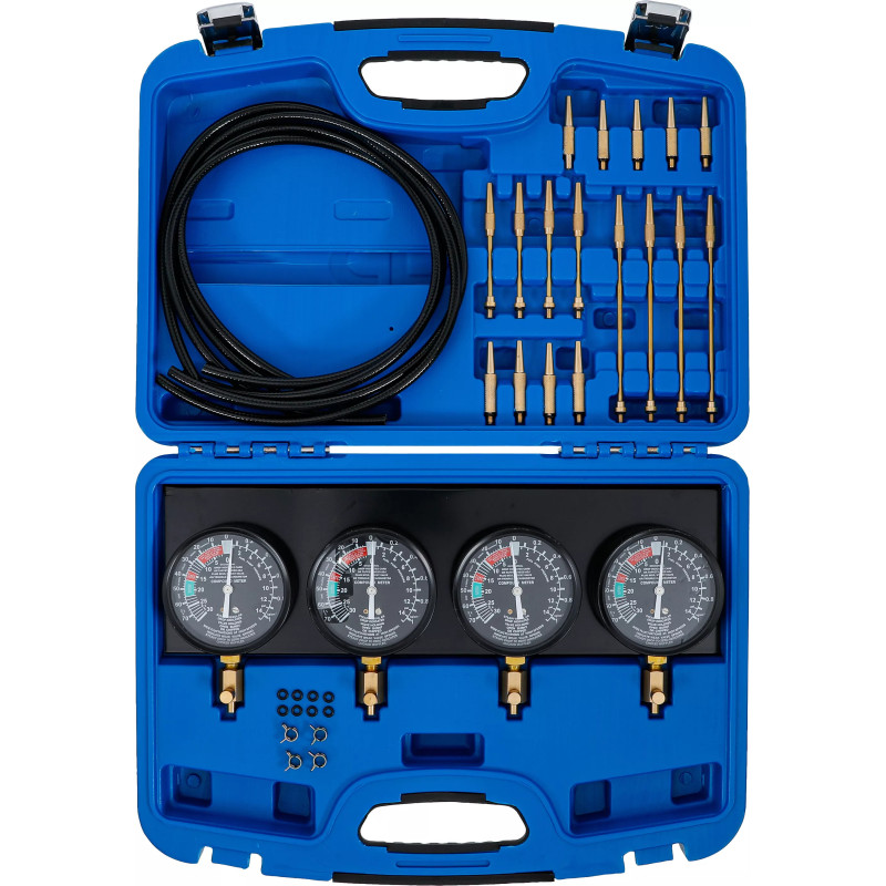 Appareil de test de synchronisation de carburateur | avec 4 chronos de synchronisation | 29 pièces