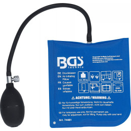 Coussin gonflable | avec pompe à main | rectangulaire | 270 x 135 mm