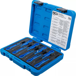 Jeu d’outils pour de déconnexions de serre-câbles | universels | 12 pièces