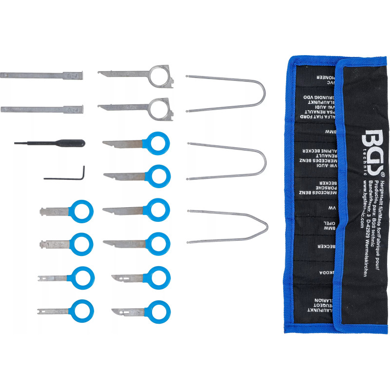 Kit de démontage de radio | 18 pièces