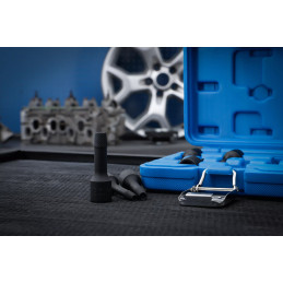 Jeu de douilles spiralées/extracteur de vis | 10 mm (3/8") | 2 - 10 mm | 6 pièces