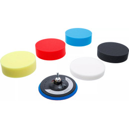 Jeu de tampons de polissage | Ø 150 mm | 6 pièces