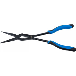 Pince à double articulation | pointe droite | 350 mm
