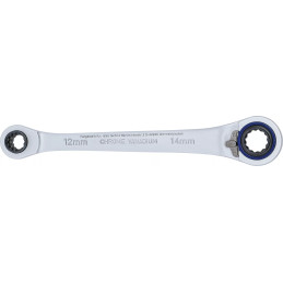 Clés polygonales à cliquet 4 en 1 | 10 x 12, 14 x 17 mm