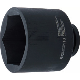 Douille à choc, six pans, longue | 25 mm (1") | 110 mm