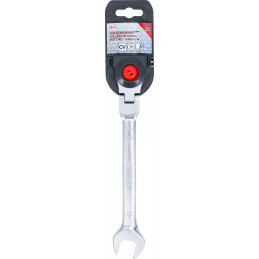 Clé mixte à cliquet | à couder | 19 mm