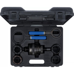 Jeu d'extracteurs de bague intérieure de roulement de roue | 40 - 62 mm | 8 pièces