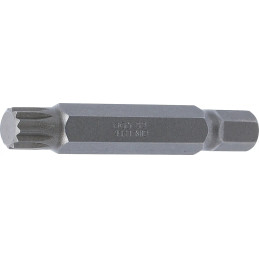 Embout | Longueur 75 mm | 10 mm (3/8") | denture multiple intérieure (pour XZN) M12