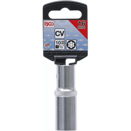 Douille pour clé, Super Lock, longue | 10 mm (3/8") | 16 mm