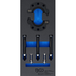 Insert de servante d'atelier 1/3 : Outil de démontage bague de roulement | pour Ford Transit (à partir de 2006)