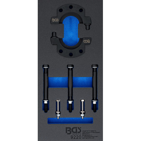 Insert de servante d'atelier 1/3 : Outil de démontage bague de roulement | pour Ford Transit (à partir de 2006)