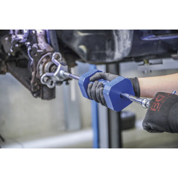 Extracteur de roulement de roue | 4 et 5 trous | entraxe 100 - 115 mm | avec masse à inertie