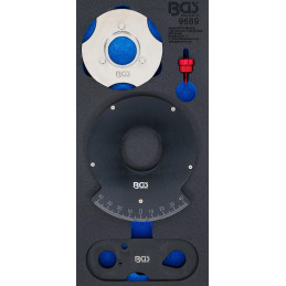 Insert de servante d'atelier 1/3 : Jeu d’outils de contrôle de chaîne de distribution | pour VAG 1,2/1,4 TFSi| 4 pièces