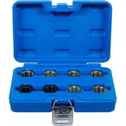 Coffret de filières pour arbres d'entraînement, arbres articulés | 8 pièces