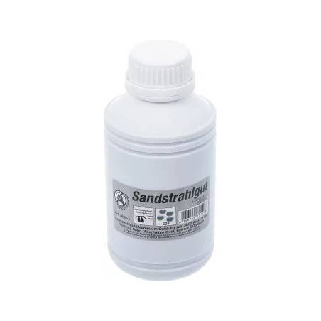 Matériau de sablage | Oxyde d’aluminium | Corindon 60 | 850 g