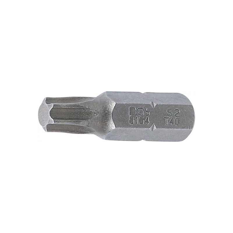 Embout | Longueur 30 mm | 8 mm (5/16") | profil T (pour Torx) T40